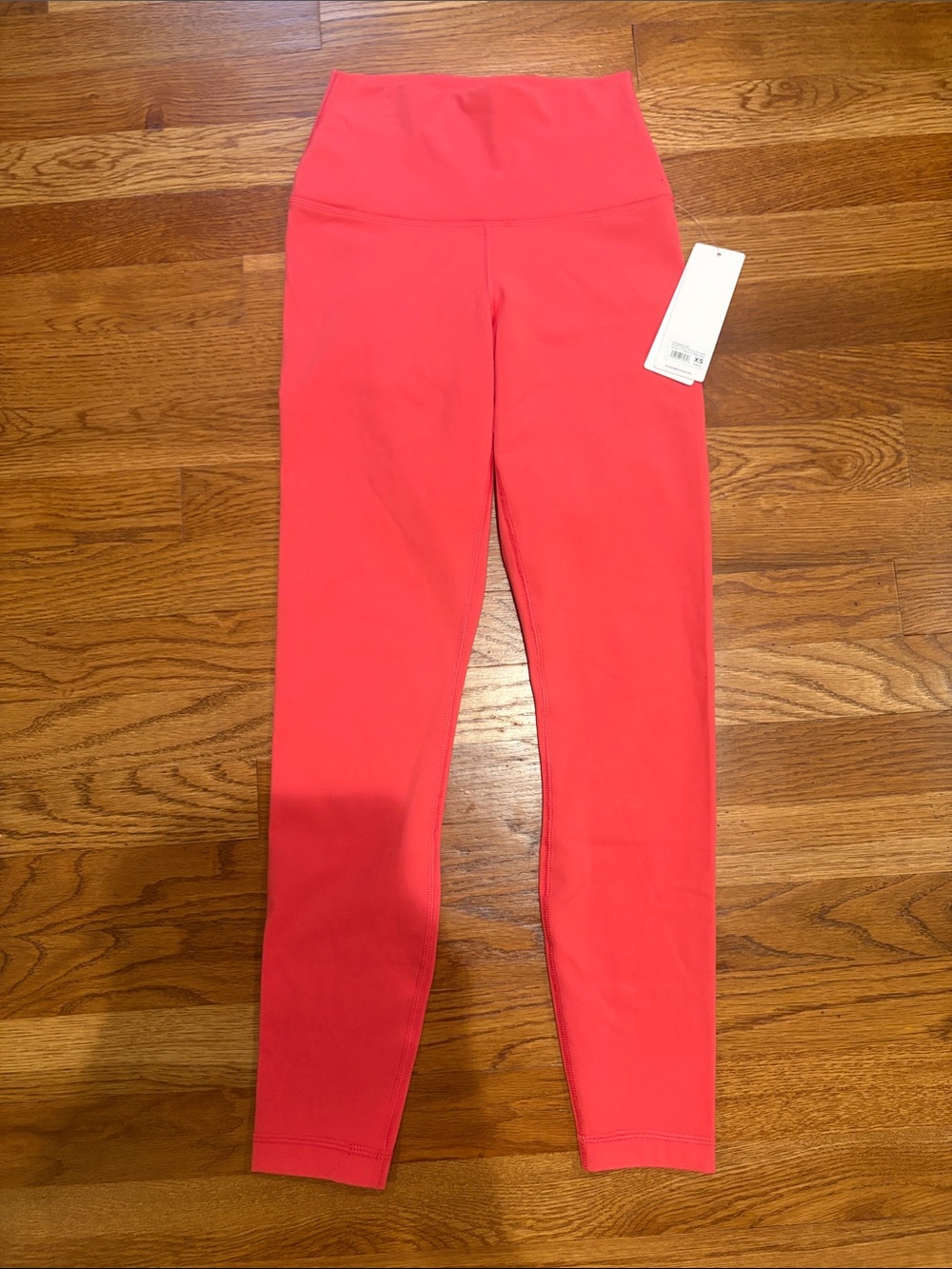 Yogalicious Girls' High-Waist Coral Pink Leggings